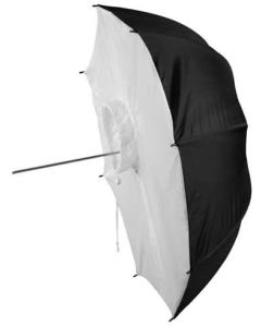 Fotodiox Fotodiox Premium Grade Studio Umbrella Softbox, 43-Inch Black and Silver Reflective Interior with Neutral White Shoot-Through Cover