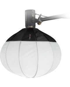 Fotodiox Lantern Softbox 26in (65cm) Globe - Collapsible Globe Softbox with Bowens Speedring for Bowens, Interfit and Compatible Lights