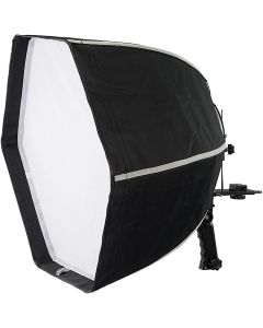 Fotodiox F60 Quick-Collapse Flash Softbox - 60cm (24in) Hexagon for Canon Speedlight and Nikon, Vivitar, Sunpack, Nissin, Sigma, Sony, Pentax, Olympus, Panasonic Lumix Flash